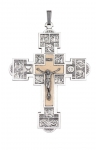 Crucifix with motifs stations of the cross