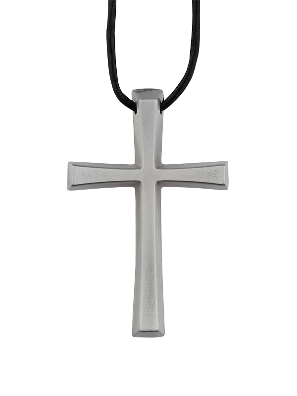 Kommunions- und Konfirmationskreuz Kreuz silber