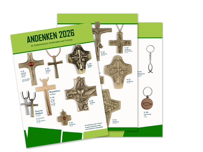 Kissing Katalog Kommunion-und-Konfirmations-Kreuze 2025